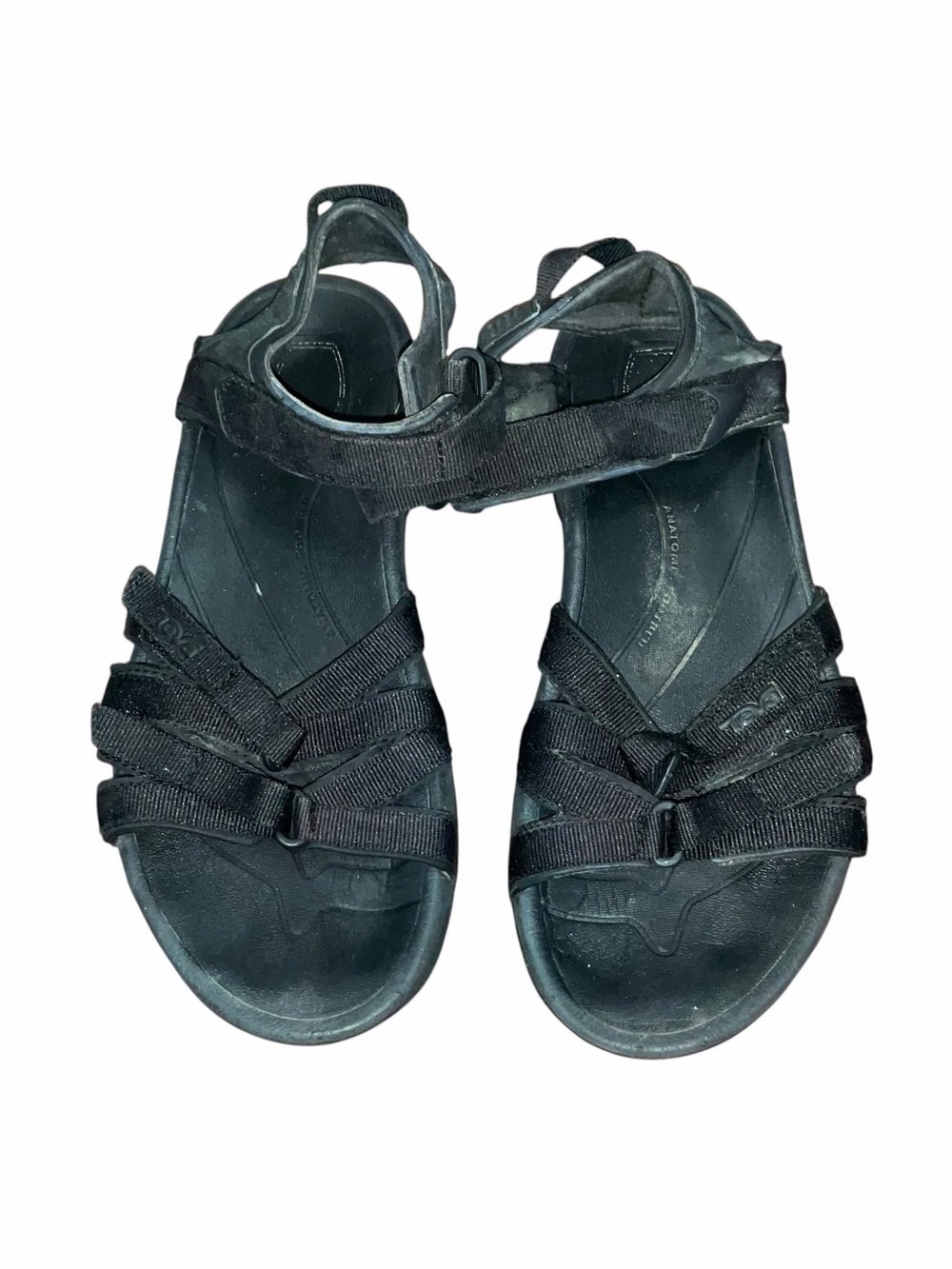 Teva Tirra Sport Sandals Black Women’s Size 8